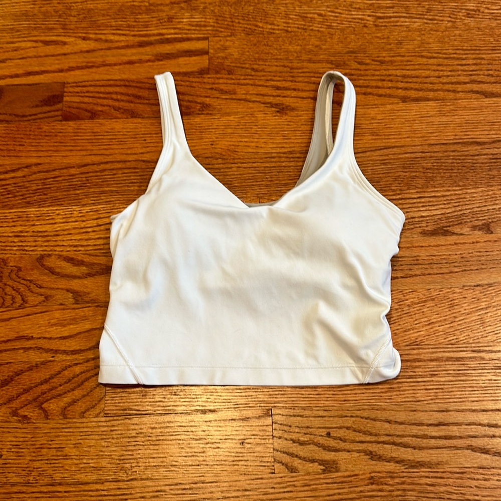 White align tank, Lululemon, size 4